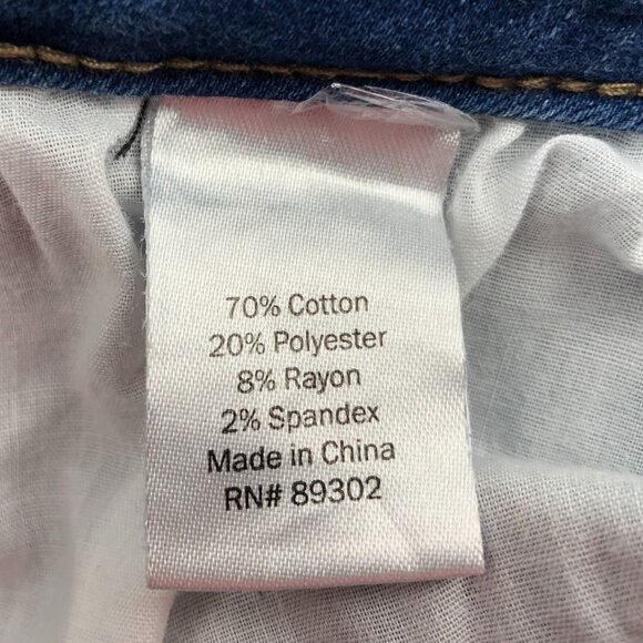 SO Womens Jeans Size 9 Ultimate Jegging High Rise Blue Denim Skinny Leg Casual - Picture 11 of 16